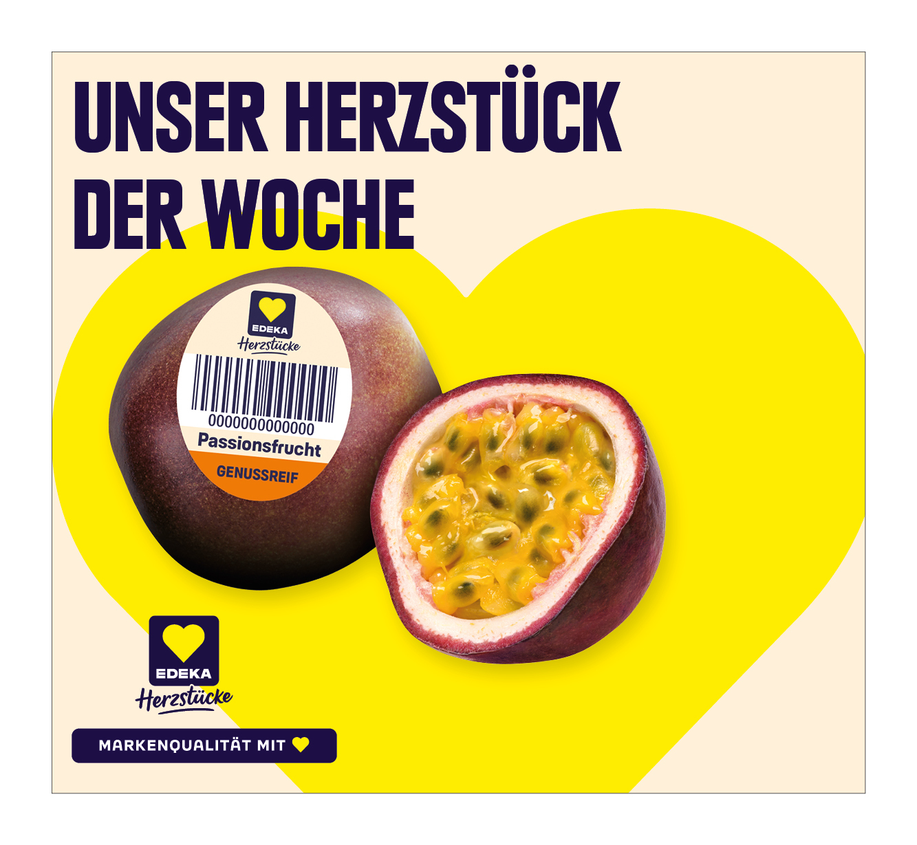 EDEKA Herzstücke<br />
‍Passionsfrucht
