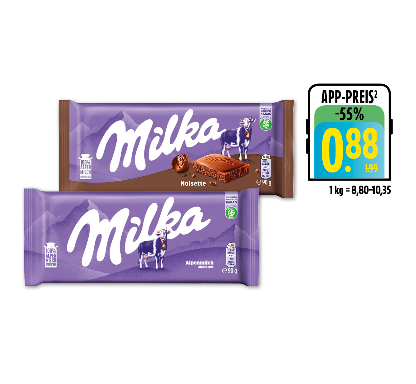 Milka Schokolade