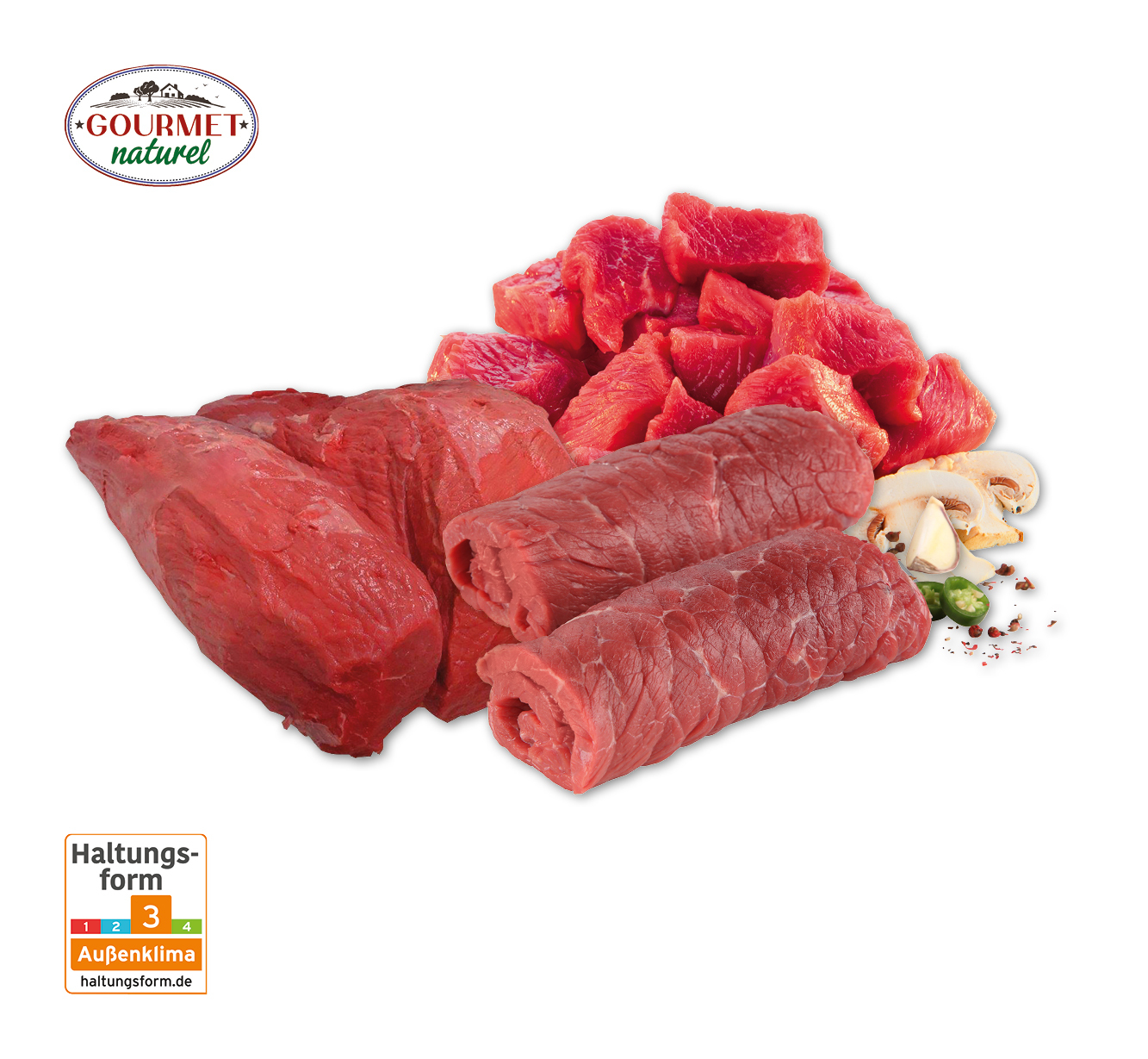 ‍‍Französische Rinderrouladen, ‍‍<br />
-schmorbraten oder ‍‍-bratengulasch