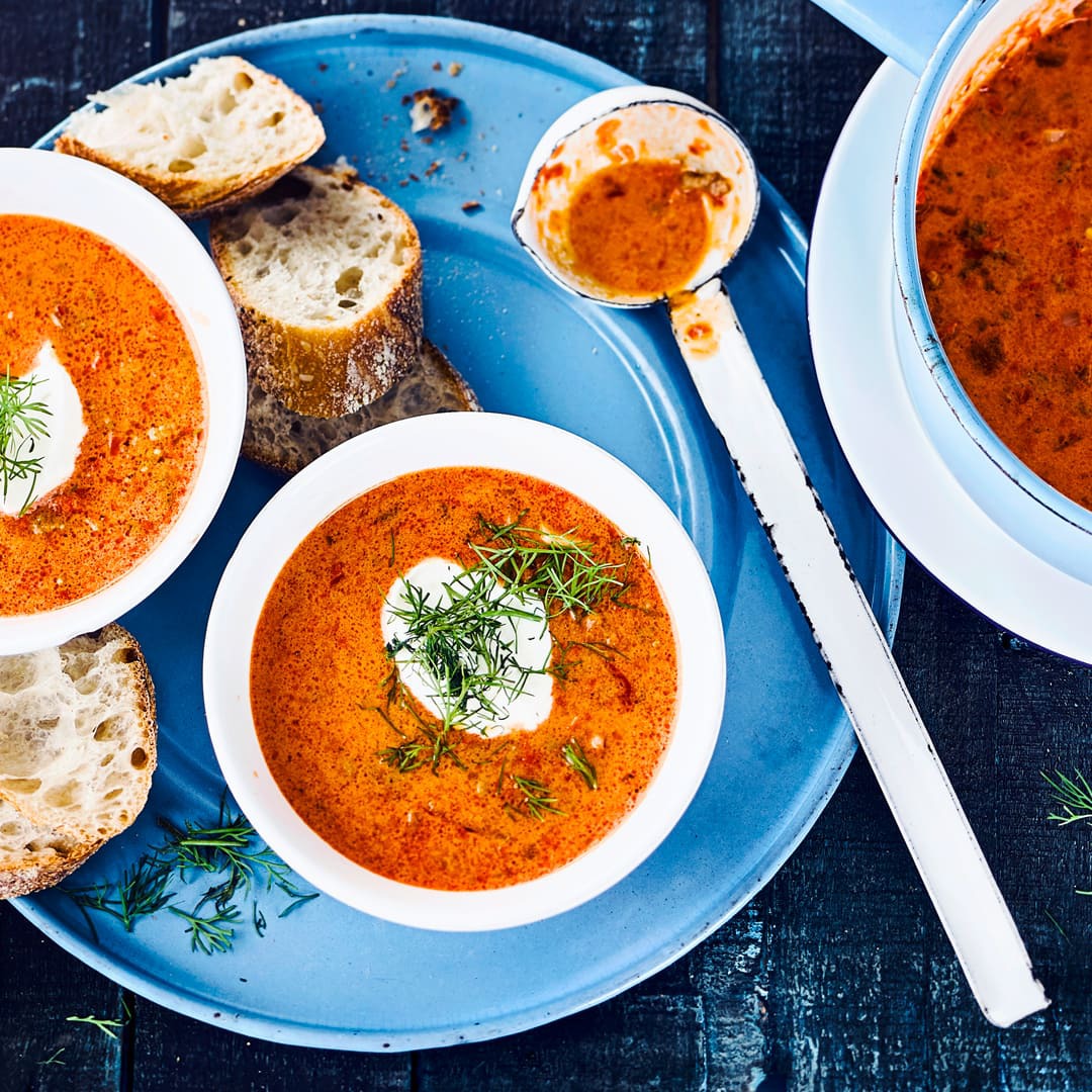 Ajvar-Suppe