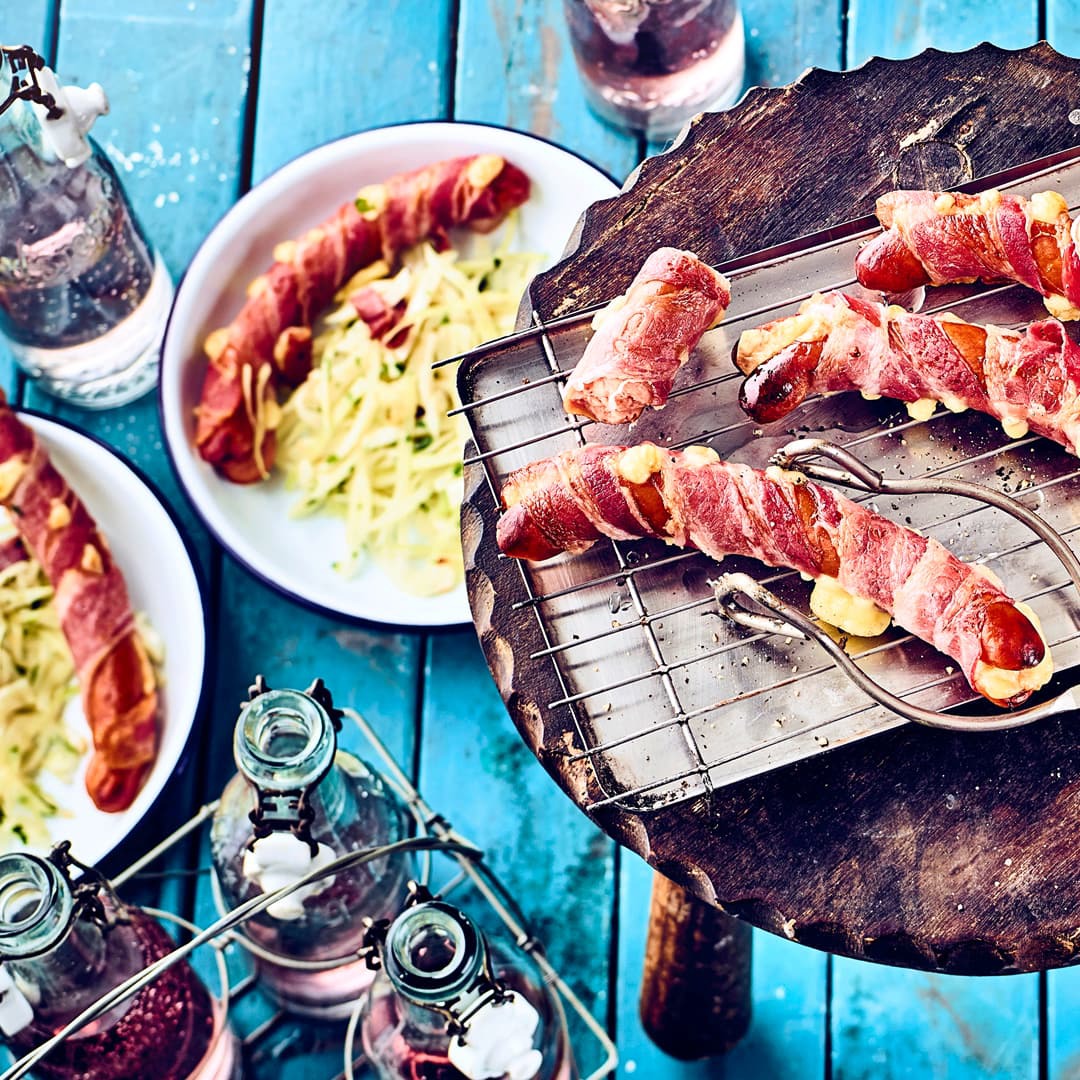 Berner Würstel vom Grill
