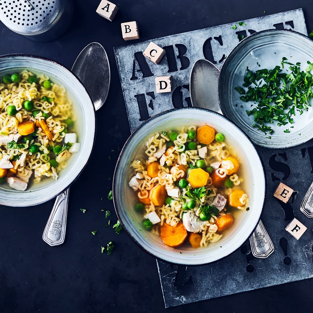 Buchstabensuppe