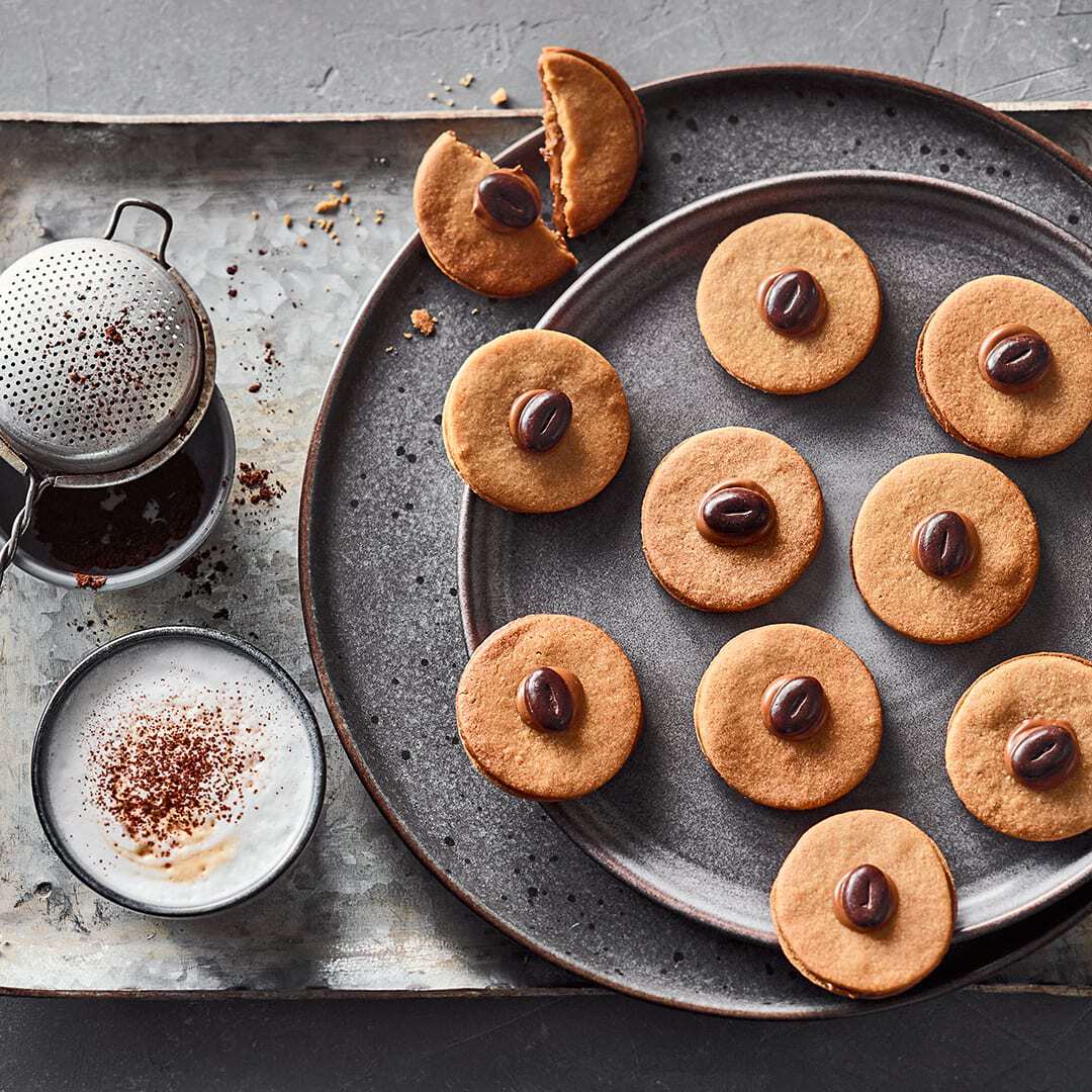 Cappuccino-Plätzchen