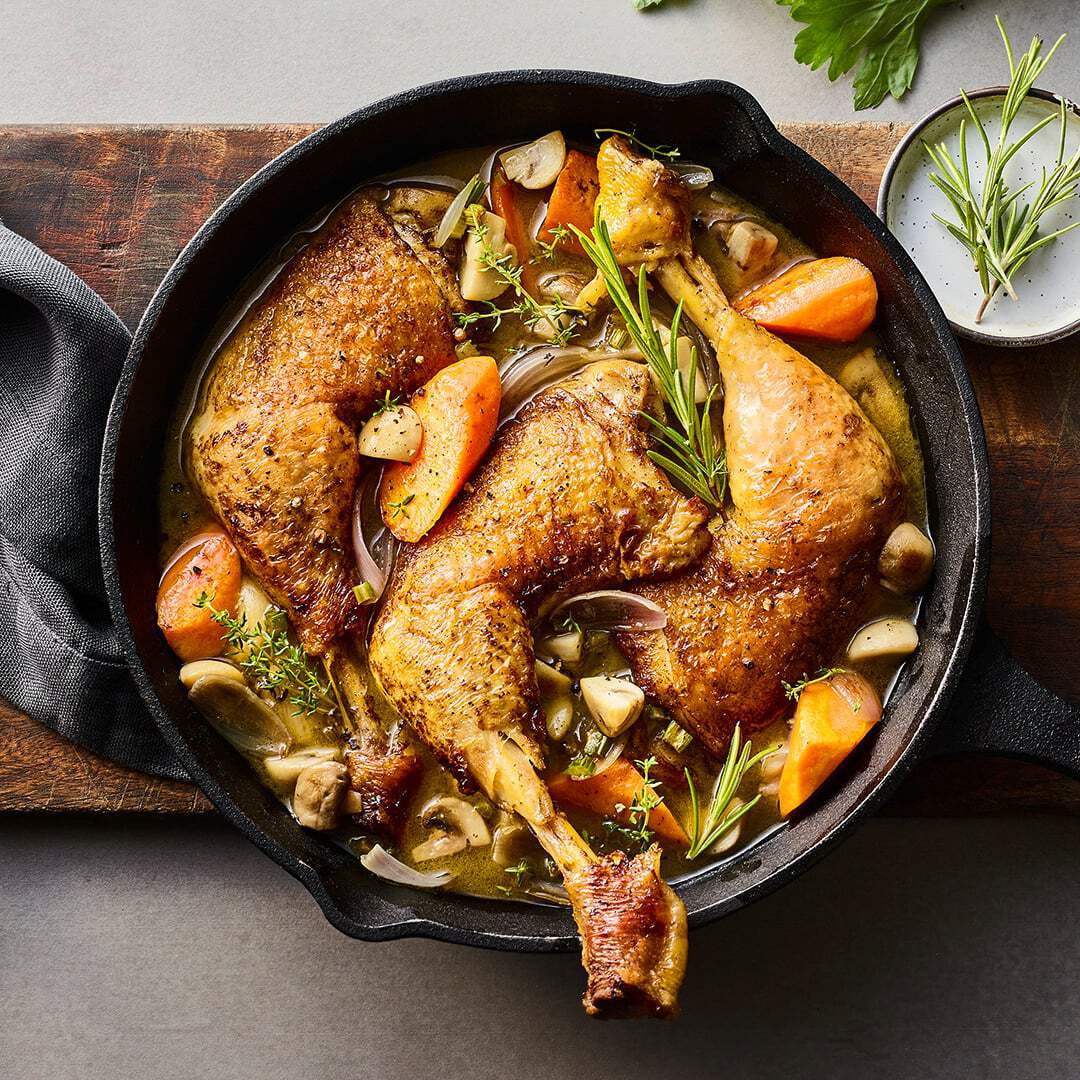 Coq au Vin blanc