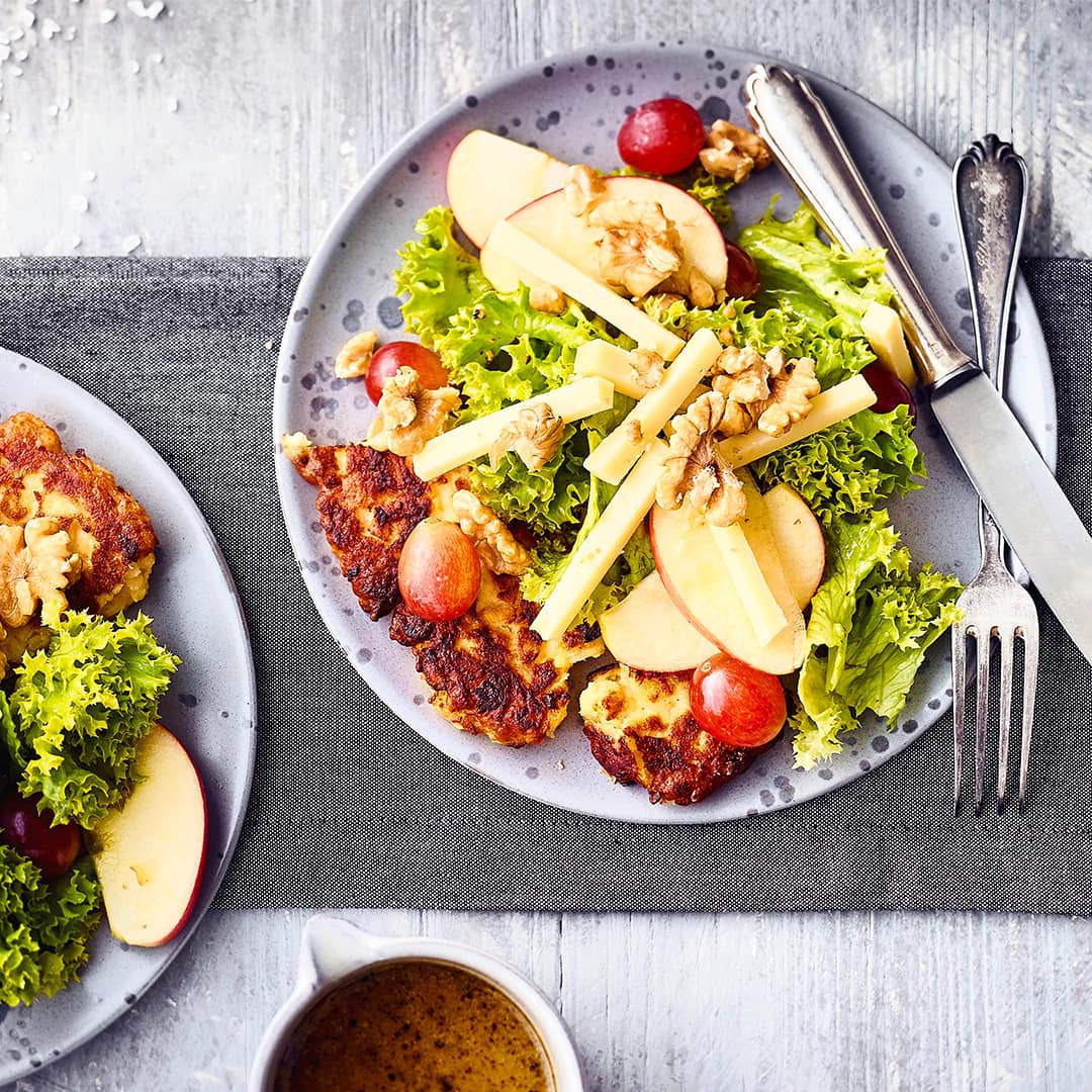 Fitness-Salat mit Rösti