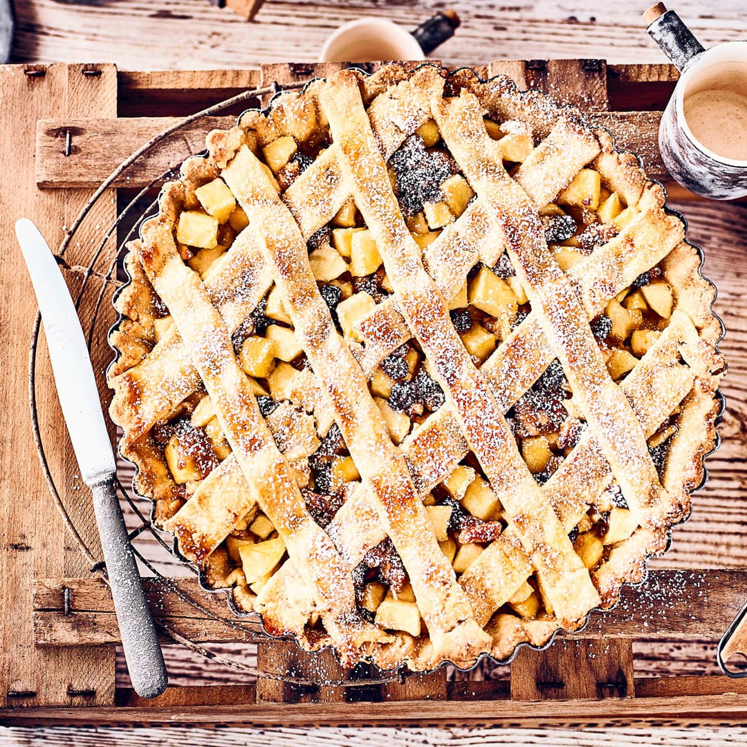 Gedeckter-Apfelkuchen