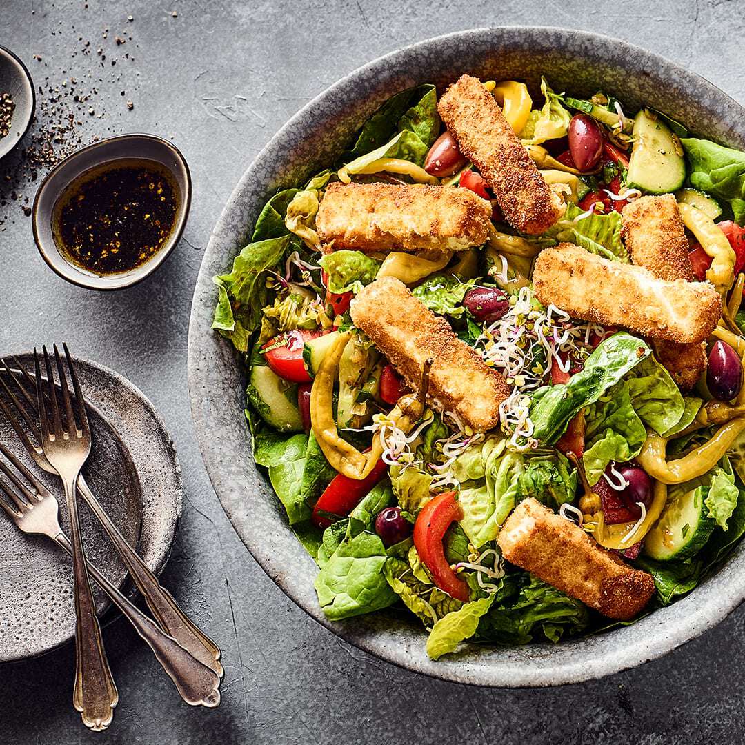 Griechischer Salat mit Feta