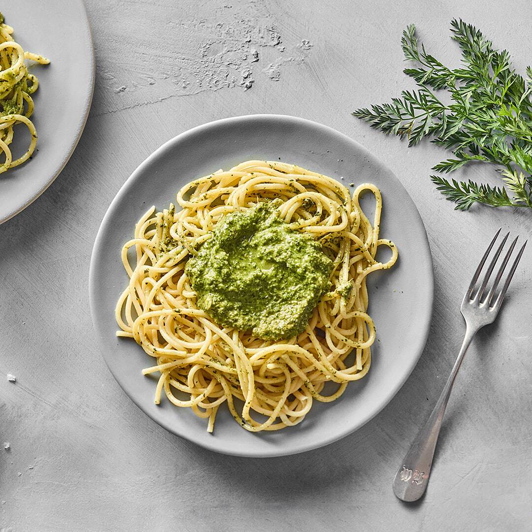 Karottengrün-Pesto