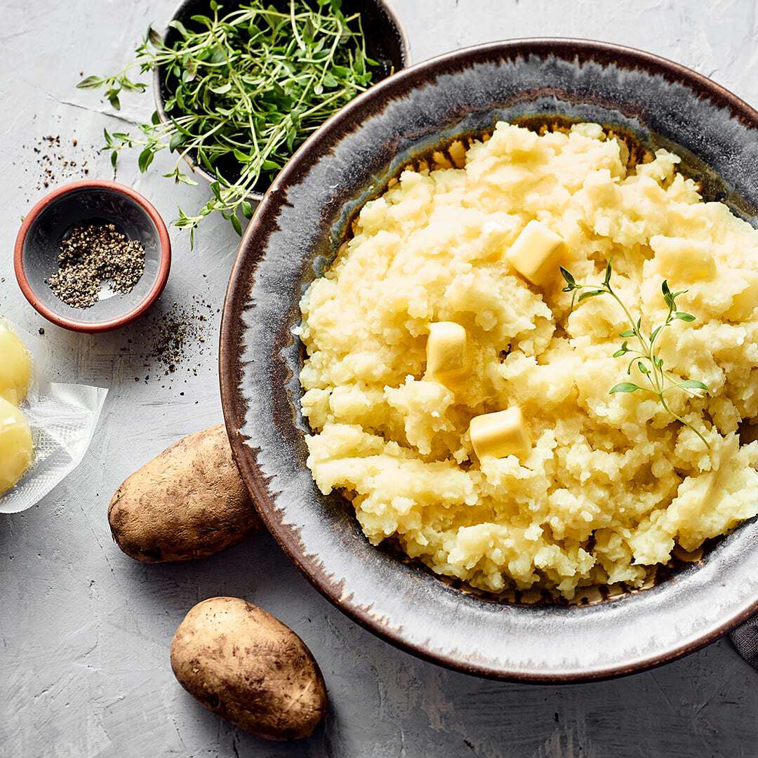 Kartoffelstampf sous vide