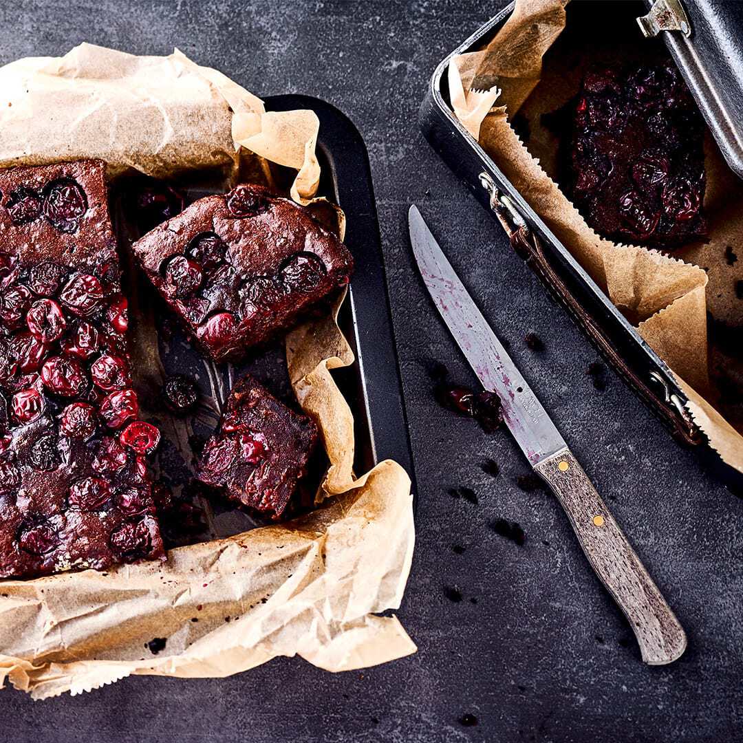 Kirsch-Brownies