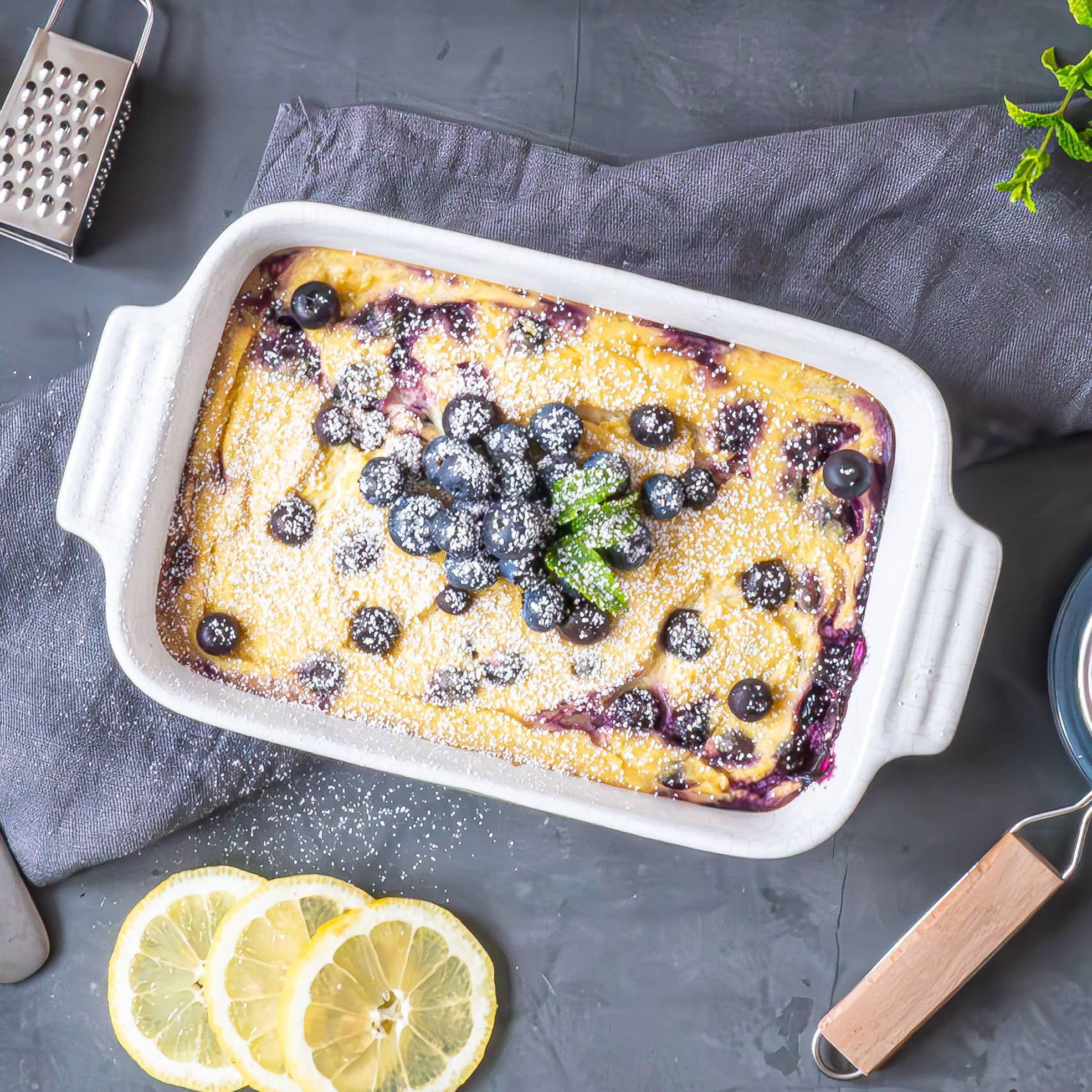 Low-Carb-Quarkauflauf