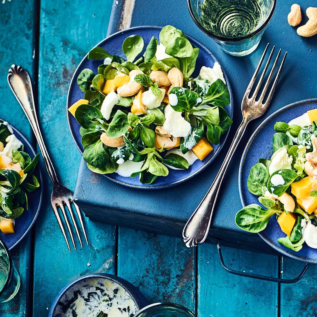 Mango Mozzarella Salat