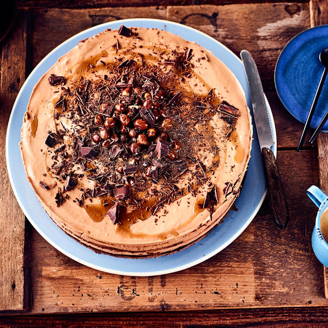 Nougat-Torte