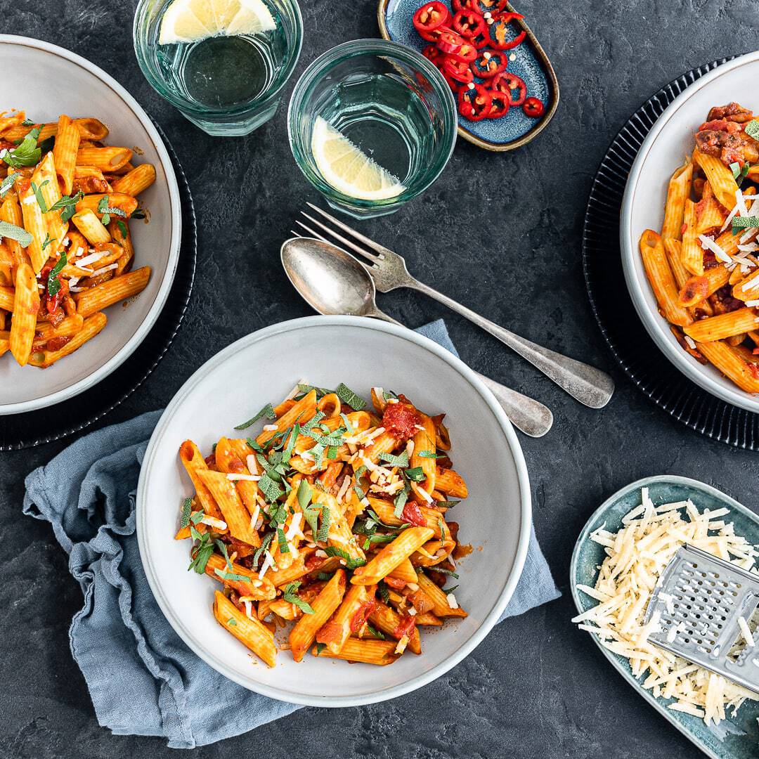 Penne all’ arrabiata