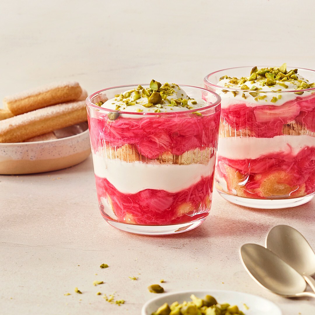 Rhabarber-Trifle