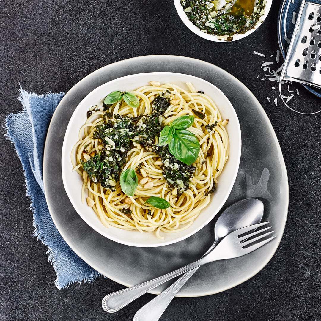 Spaghetti Pesto
