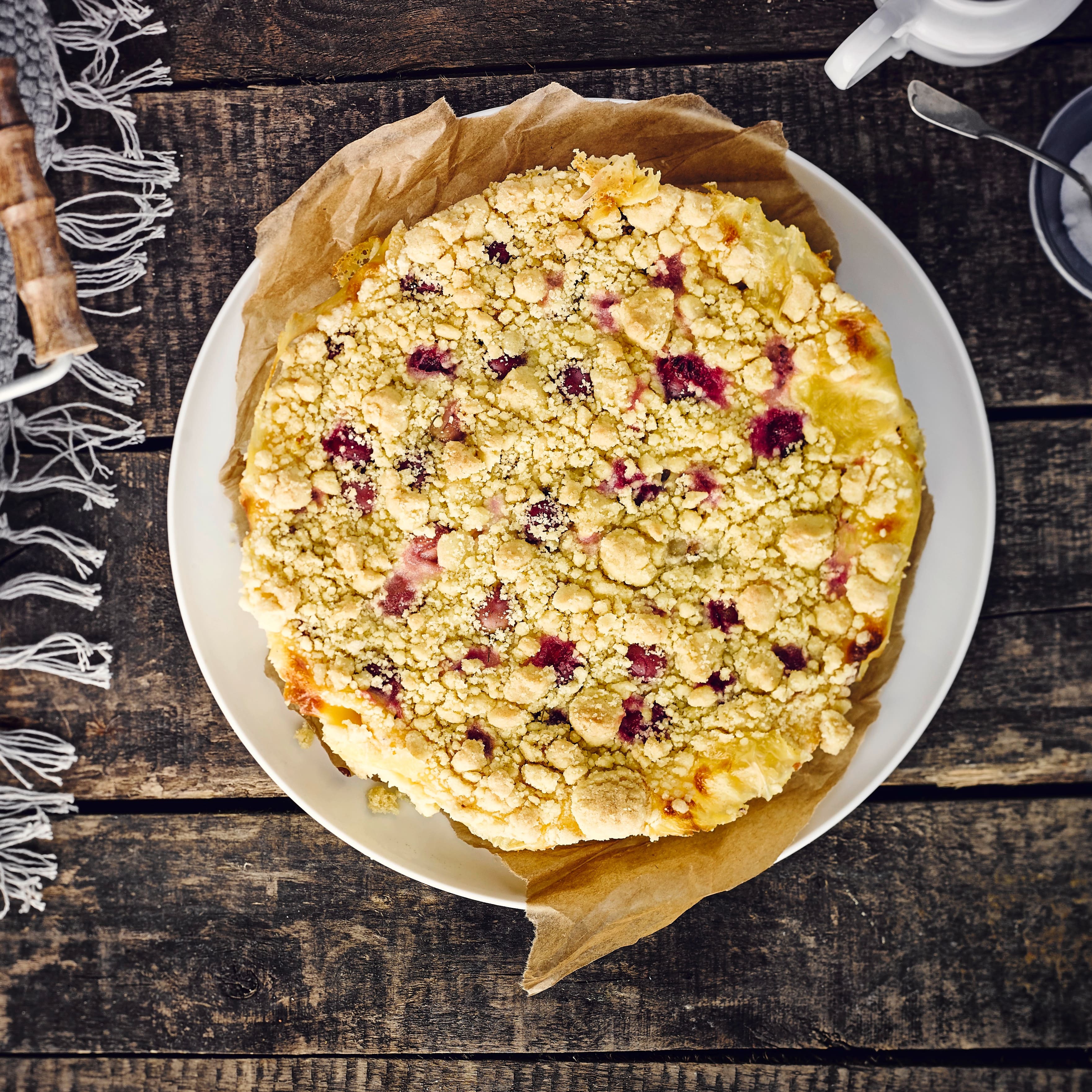 Stachelbeer-Streusel-Kuchen