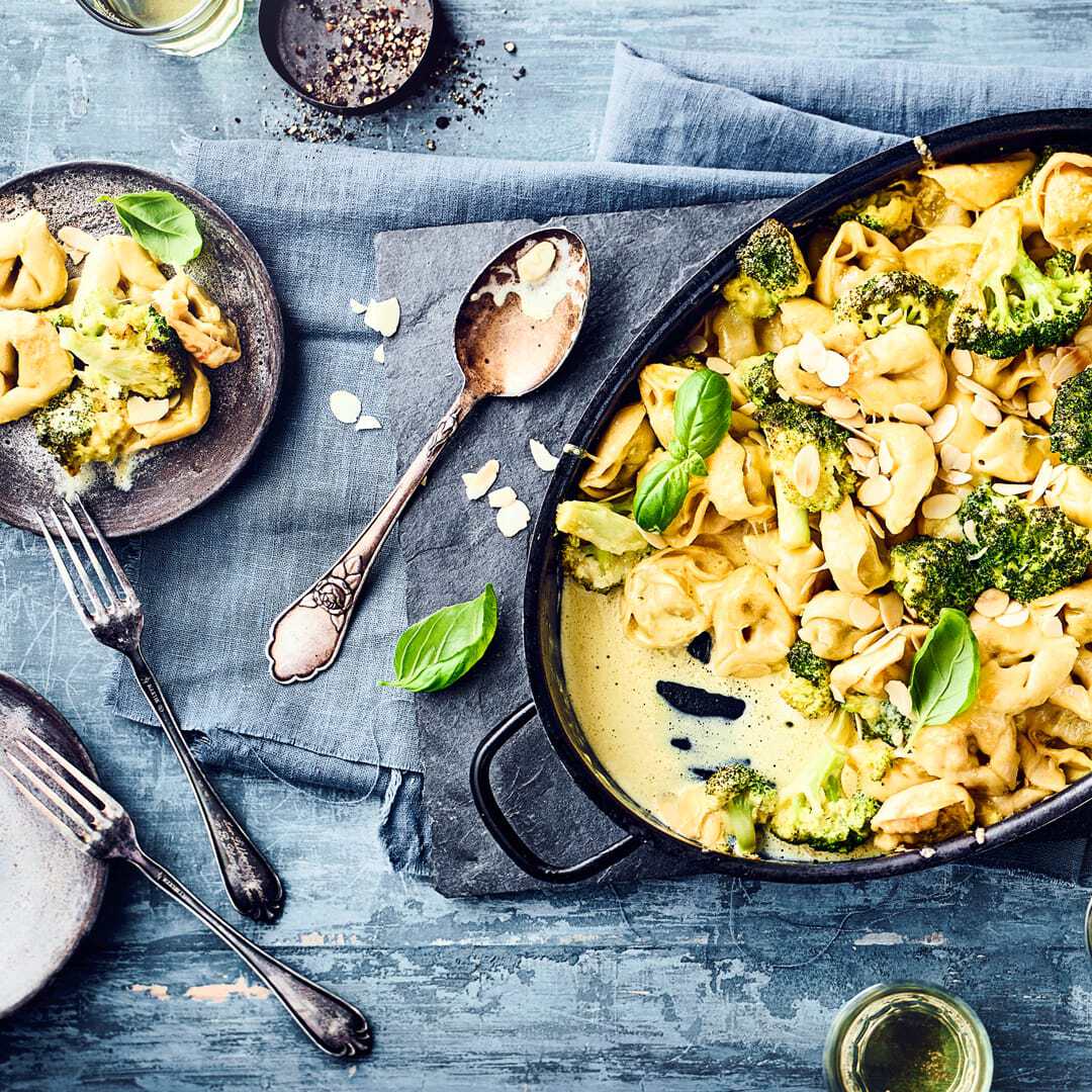 Tortelloni-Brokkoli-Gratin
