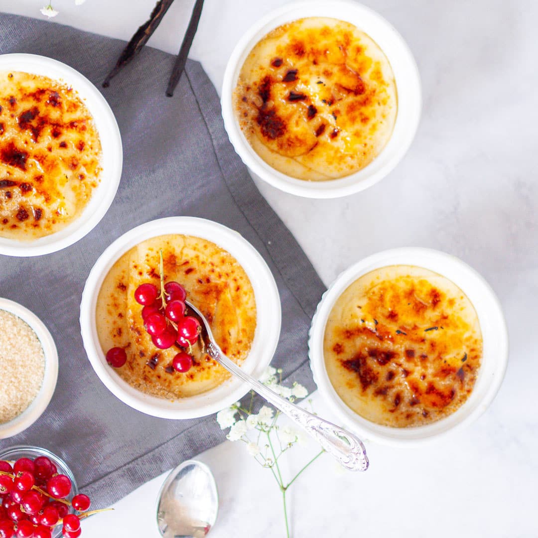 Vegane Creme Brulee