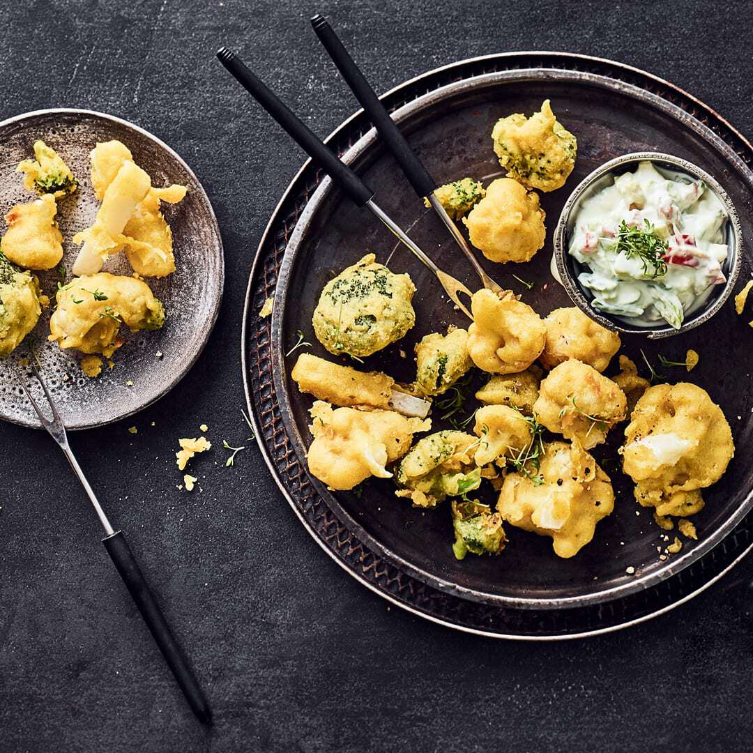 Vegane Gemüse Nuggets