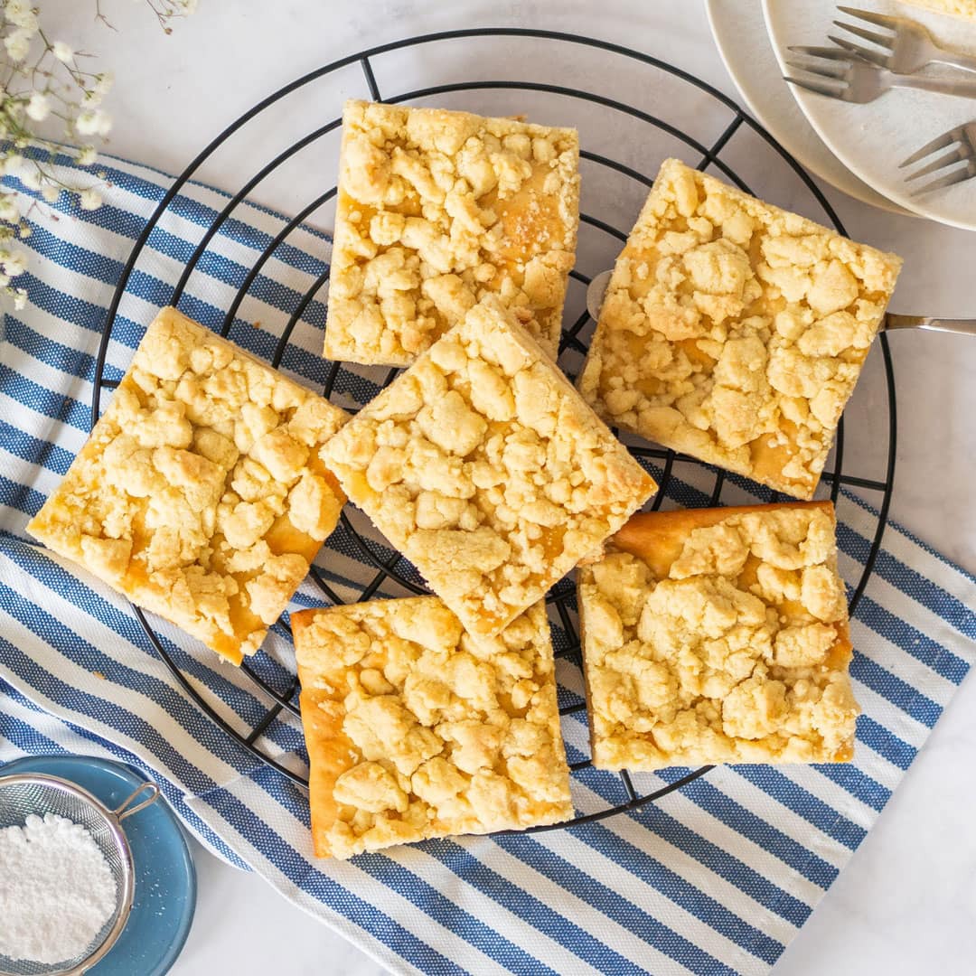 Veganer Streuselkuchen