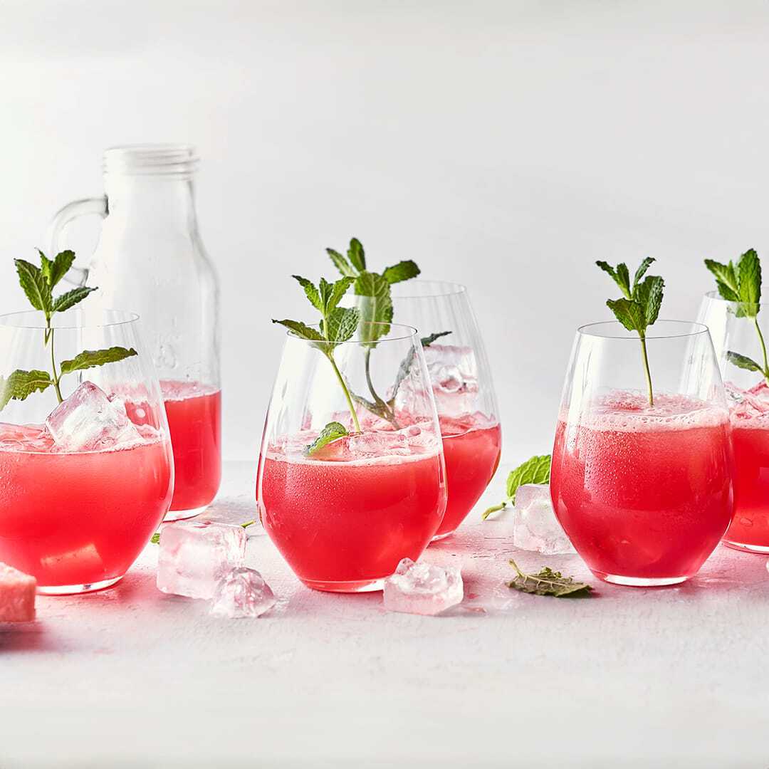 Wassermelonen-Eistee