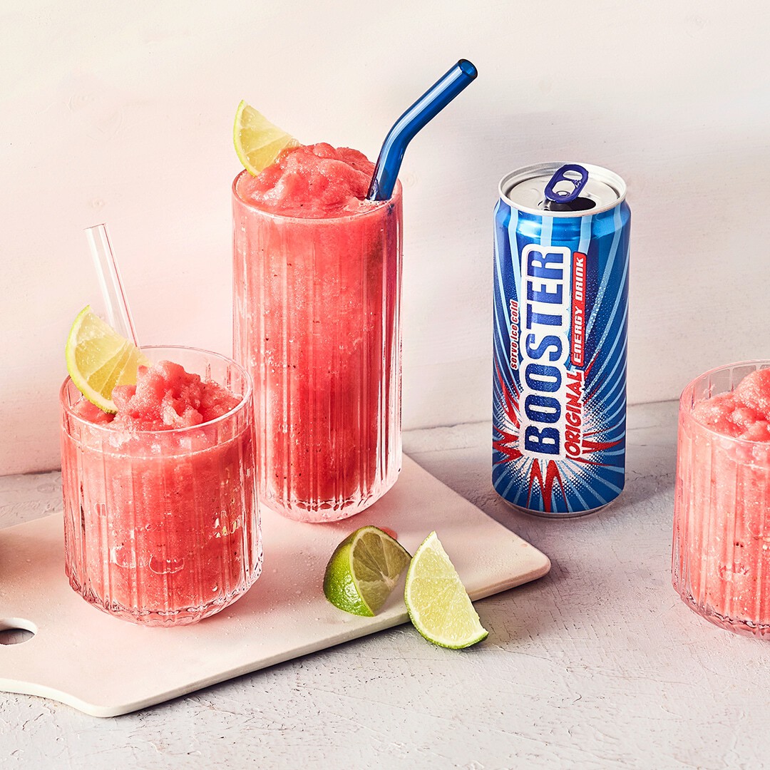 Wassermelonen Slush mit BOOSTER