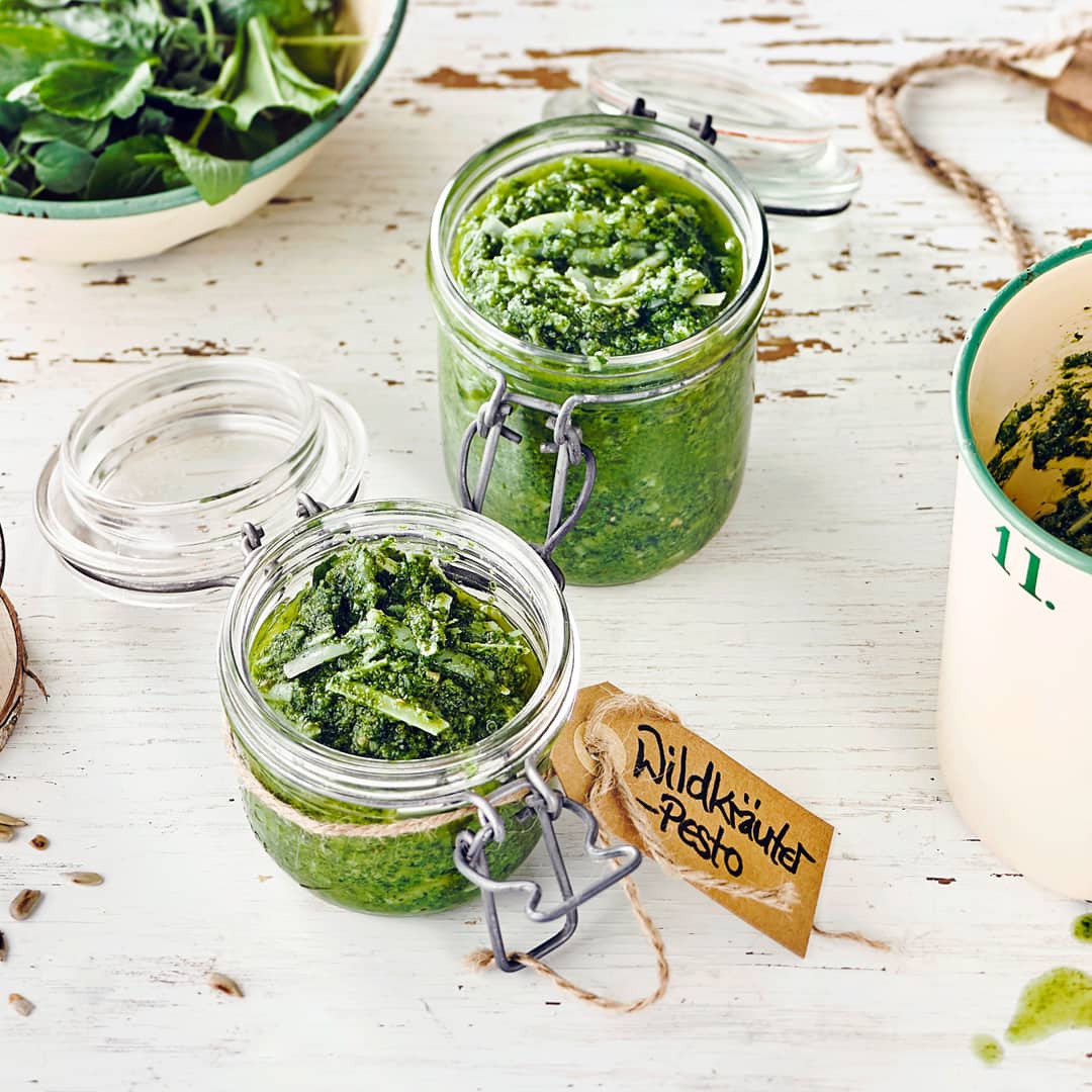Wildkräuterpesto