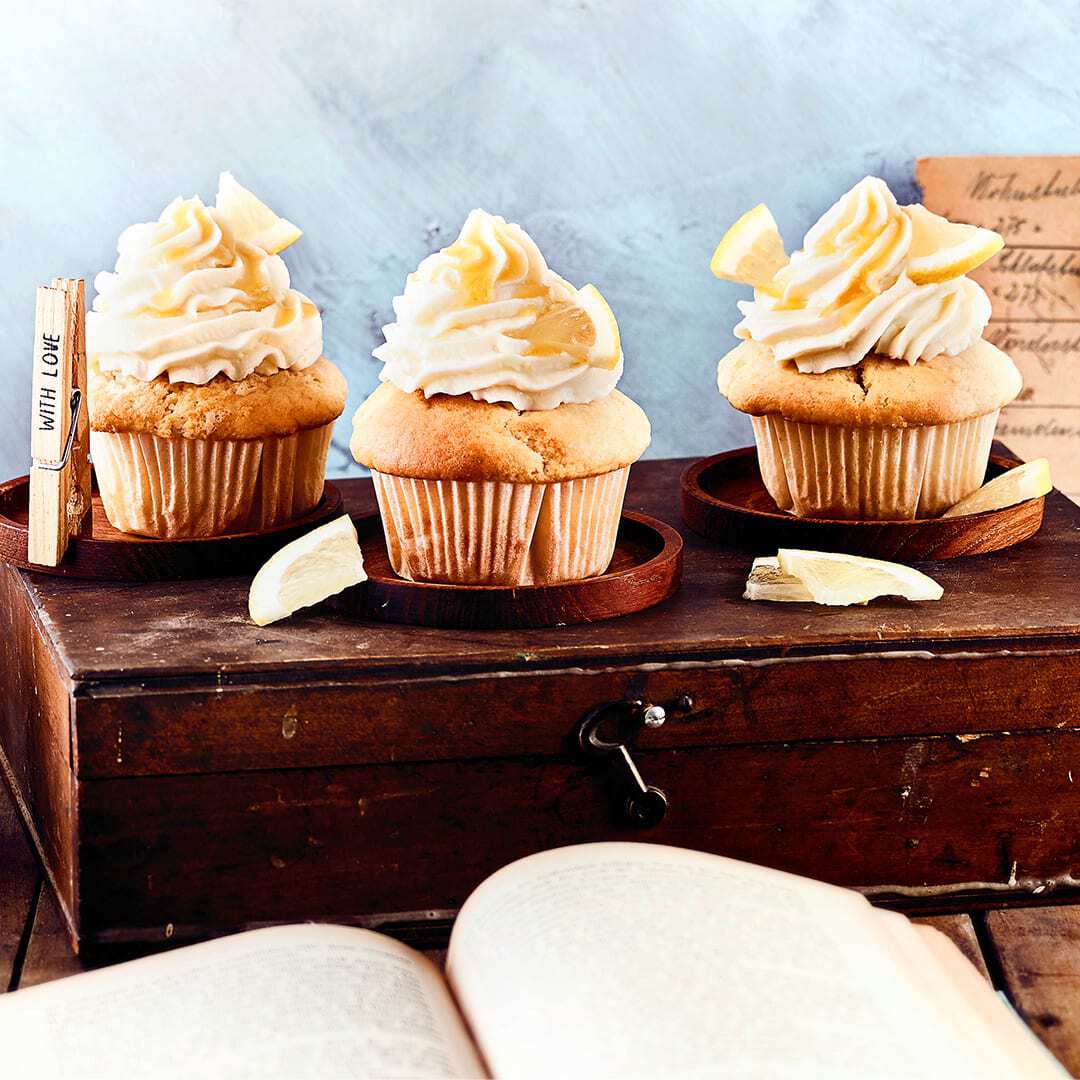 Zitronen-Cupcakes