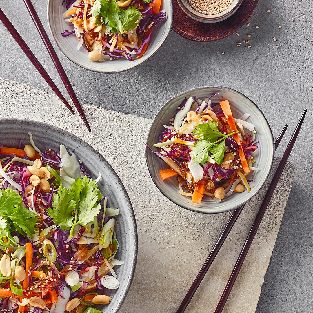 Asiatischer Krautsalat