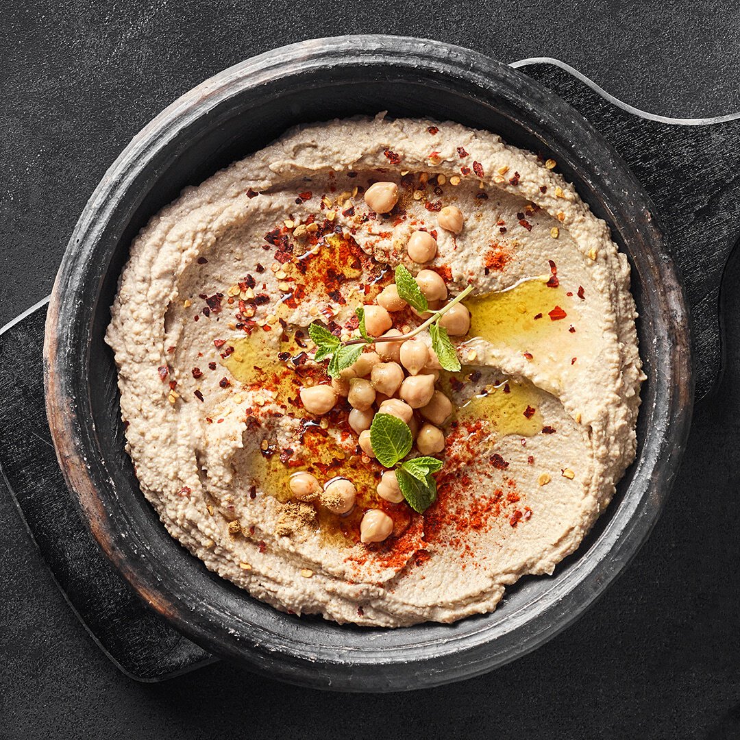 Auberginen-Hummus