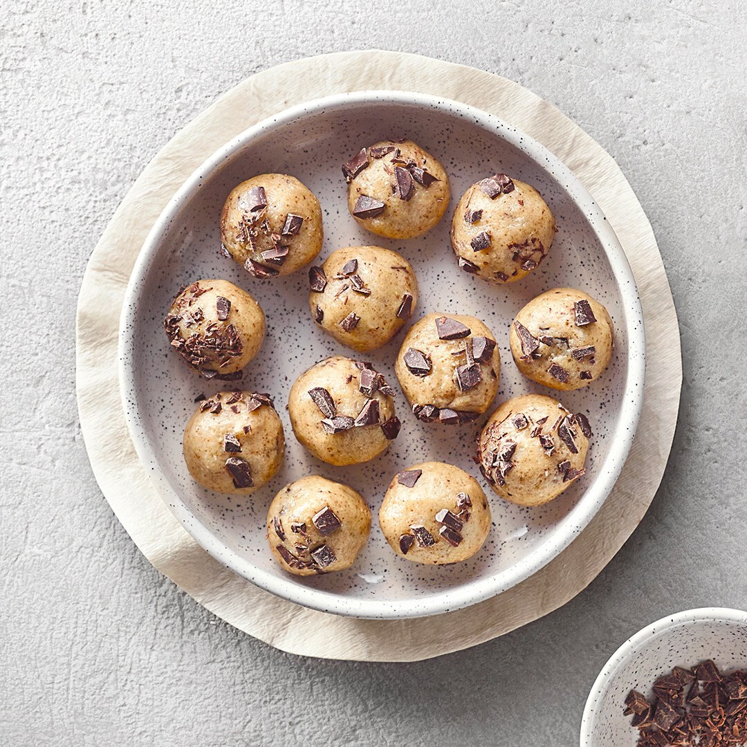 Banana Cookie Dough Bites