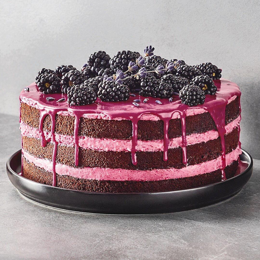 Brombeer-Schokoladen-Torte