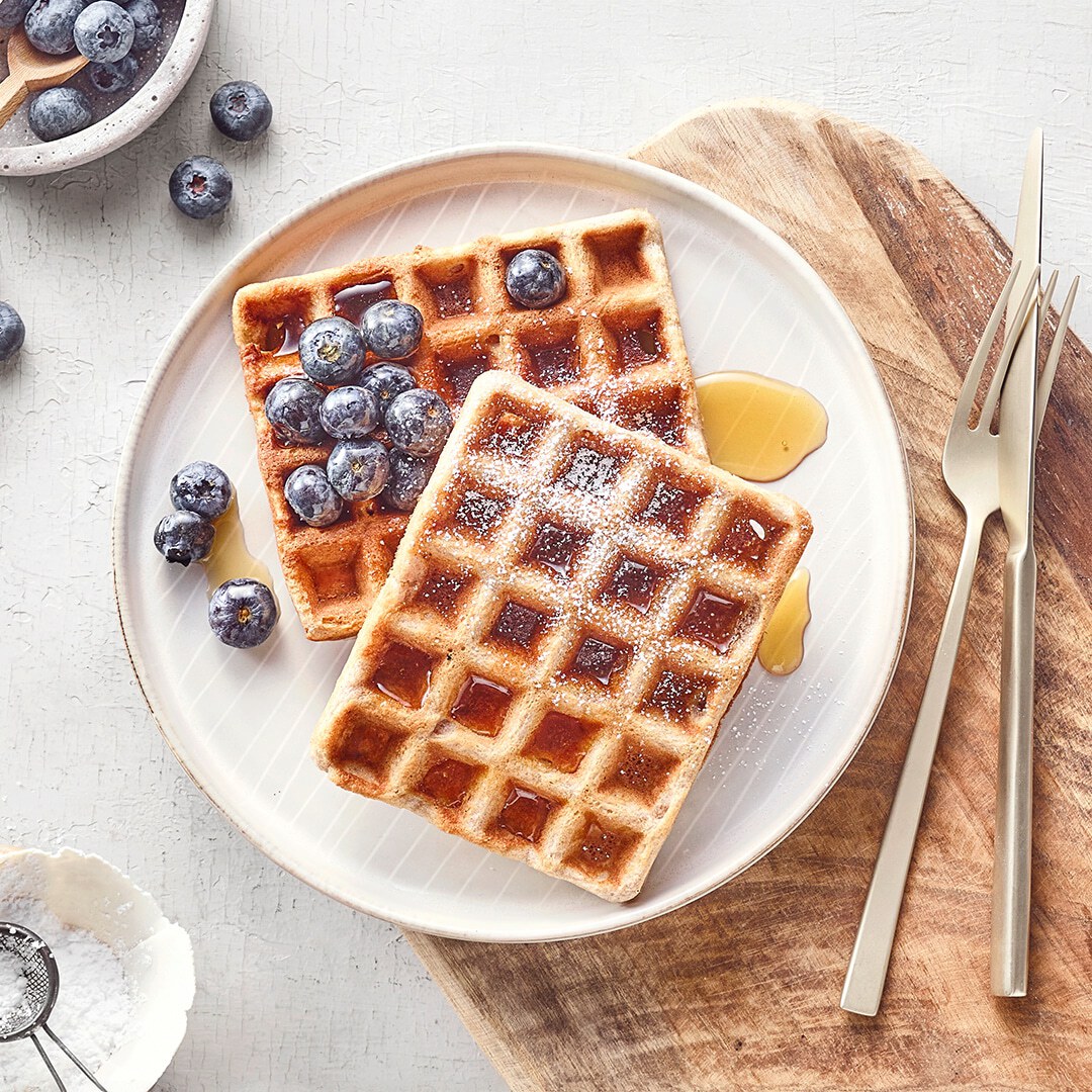 Buchweizen-Waffeln