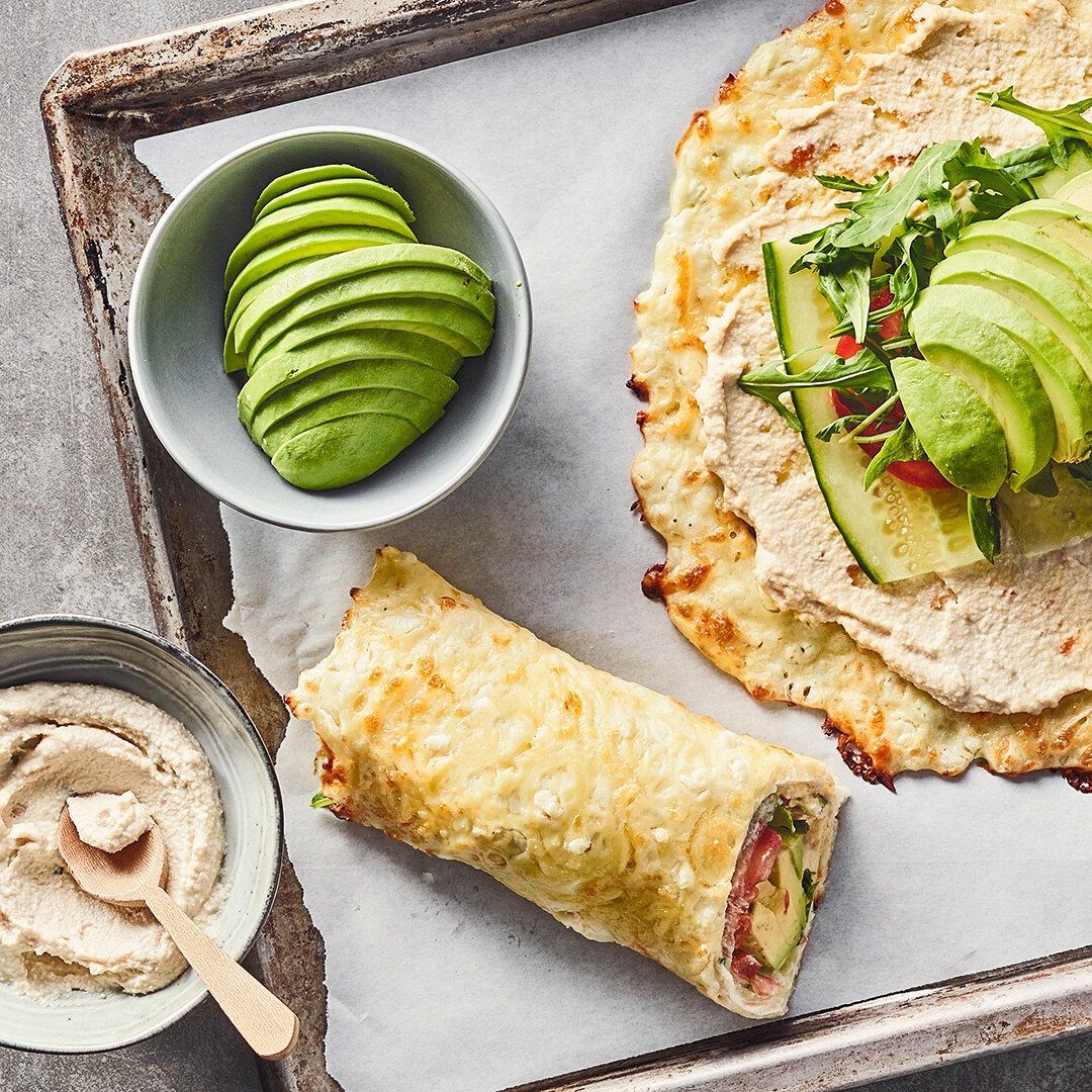 Cottage Cheese Wraps
