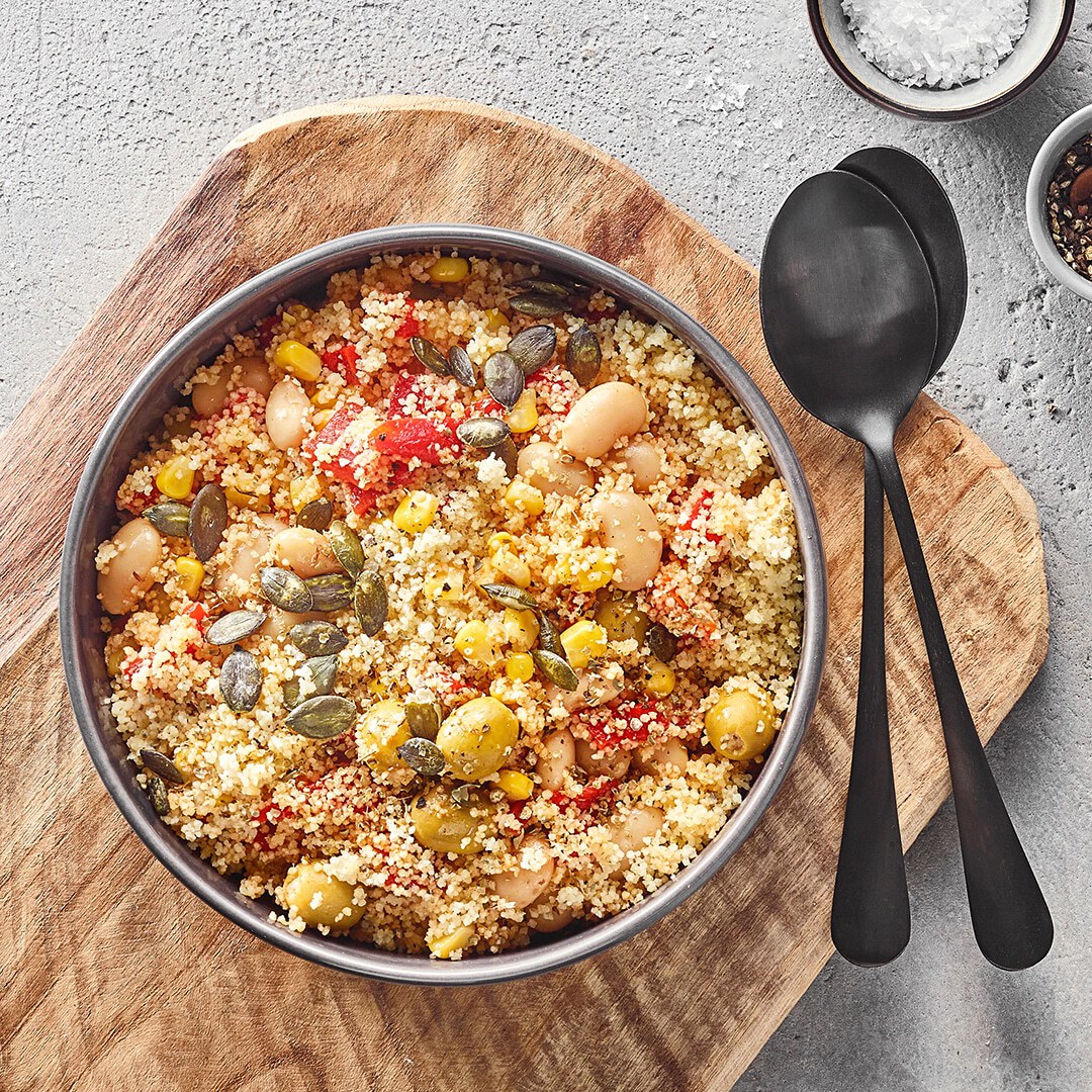 Couscous-Salat mit Gemüse