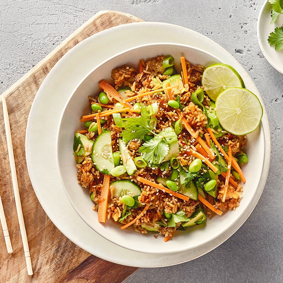 Crispy Reis Salat