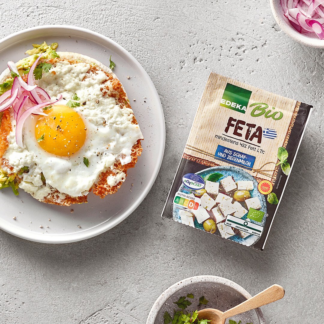 Feta Fried Eggs