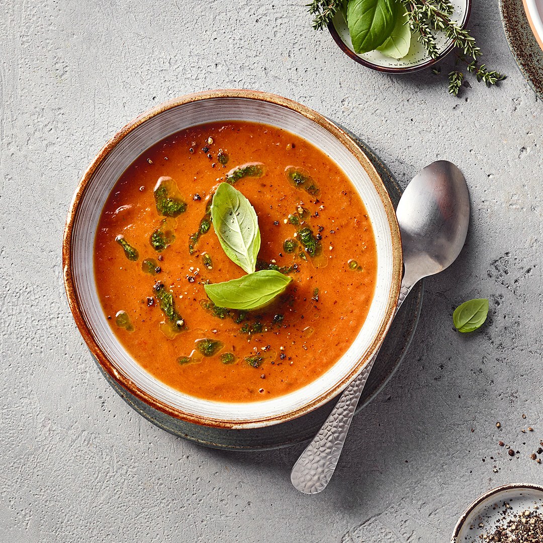Geröstete Tomatensuppe