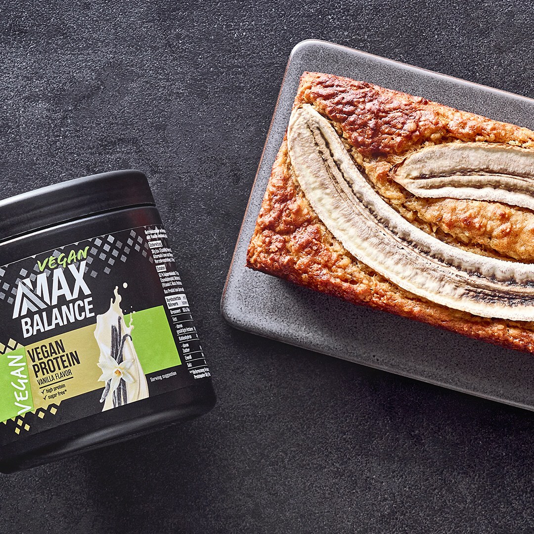 High Protein Bananenbrot