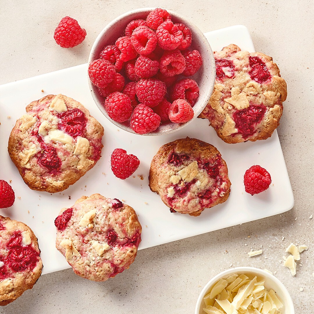 Himbeer Cookies