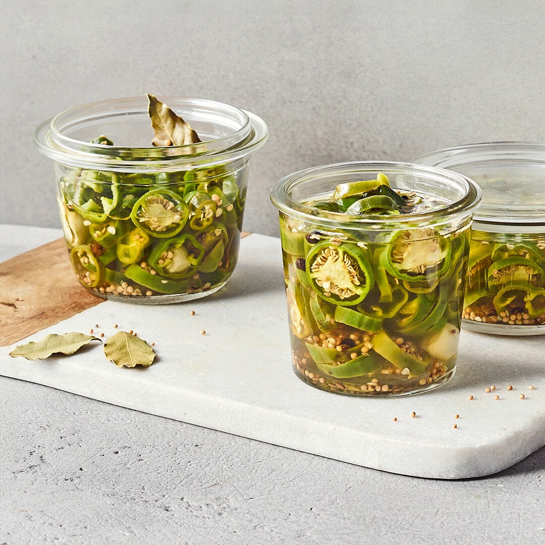 Jalapeños einlegen