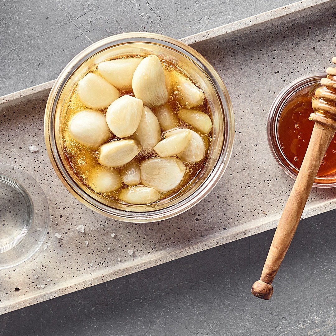 Knoblauch fermentieren