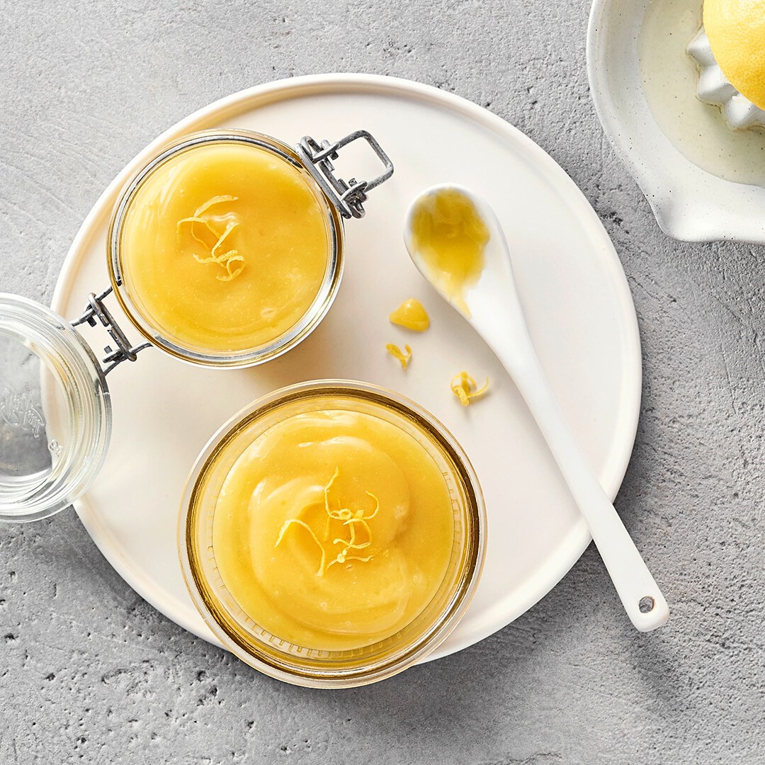 Lemon Curd ohne Ei