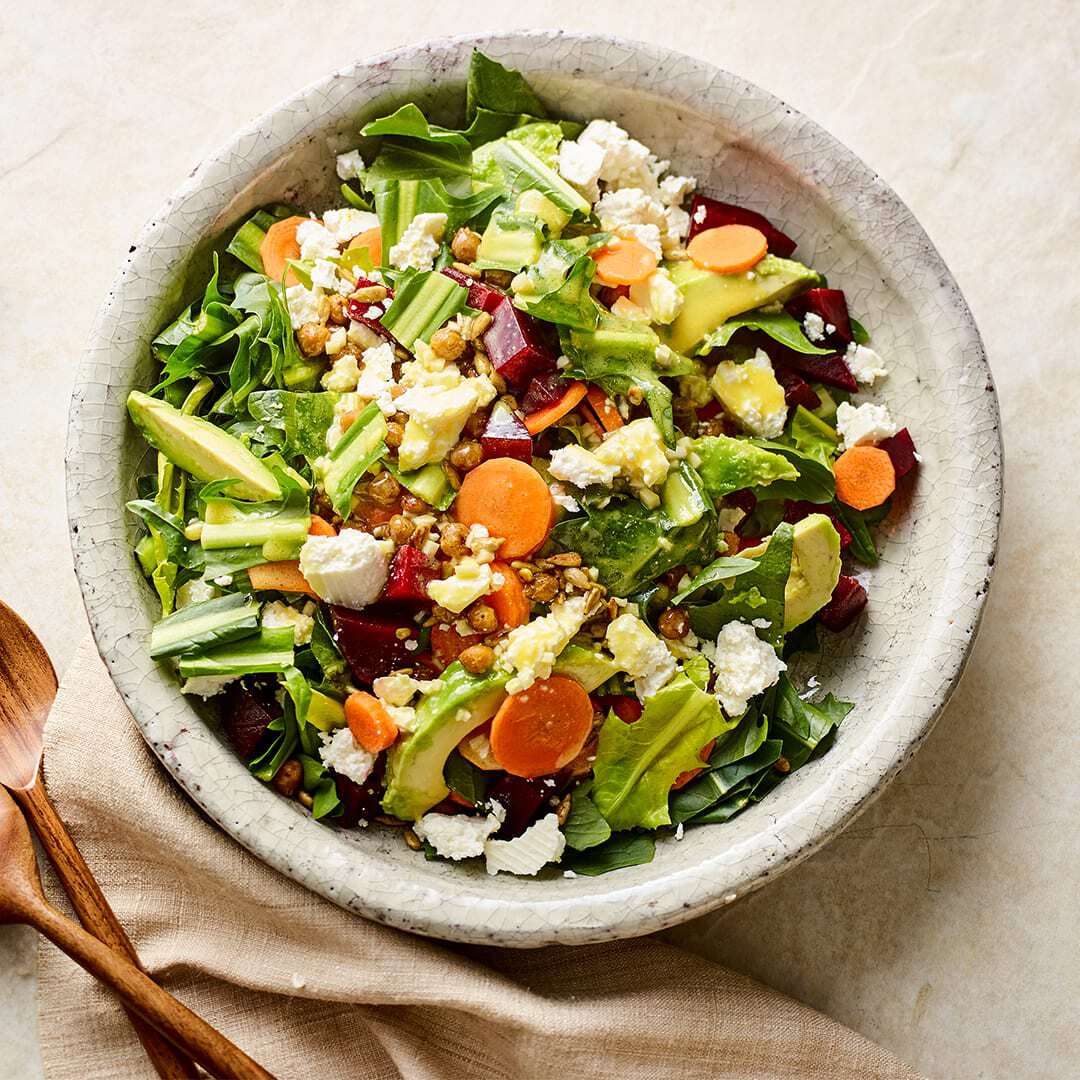 Löwenzahnsalat
