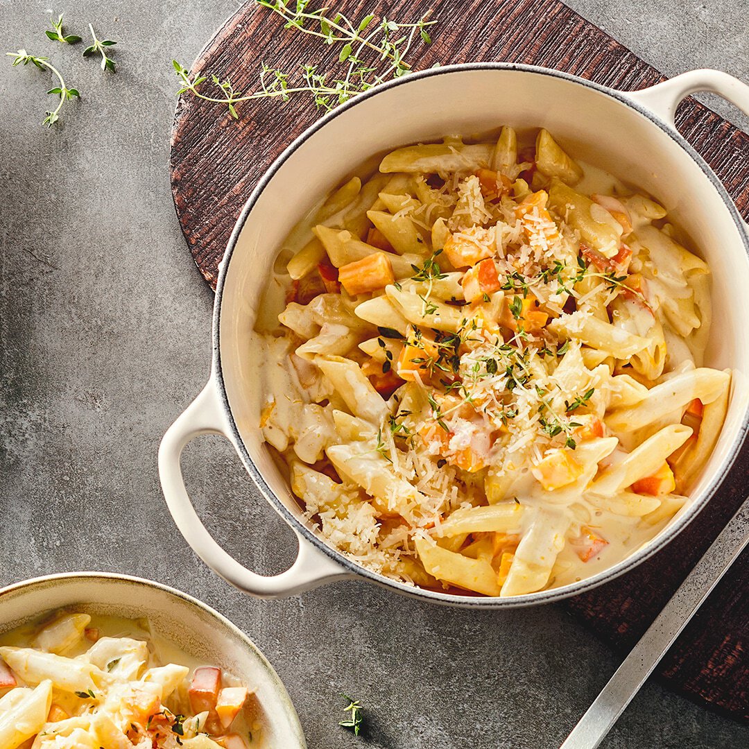 One Pot Kürbis Pasta