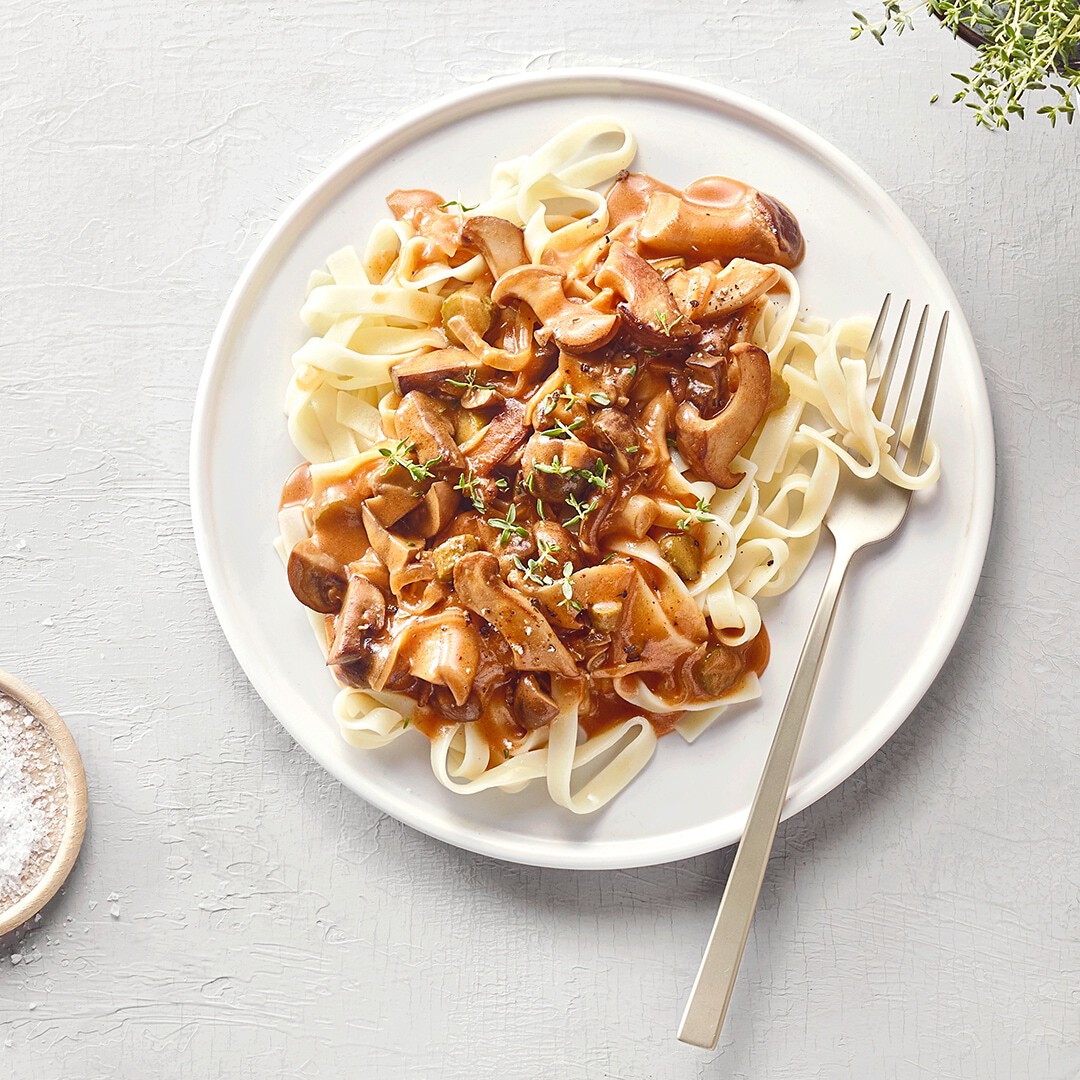 Pilz Stroganoff