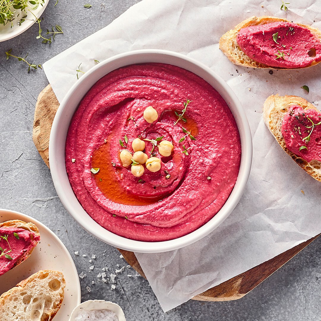 Pink Hummus