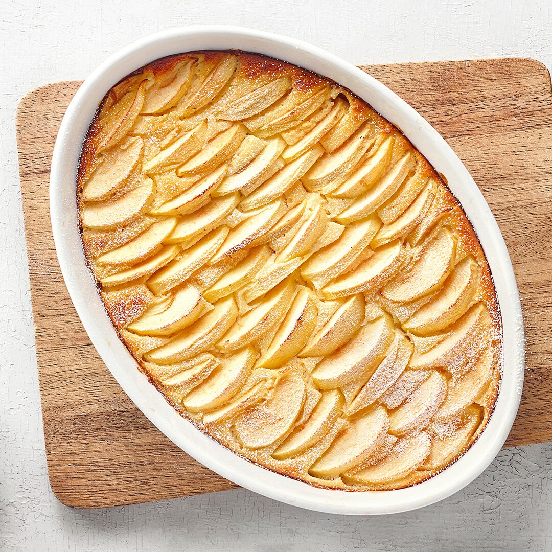 Quarkauflauf mit Äpfeln