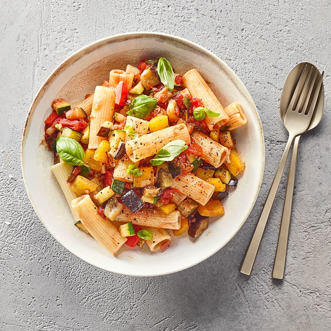 Ratatouille-Pasta